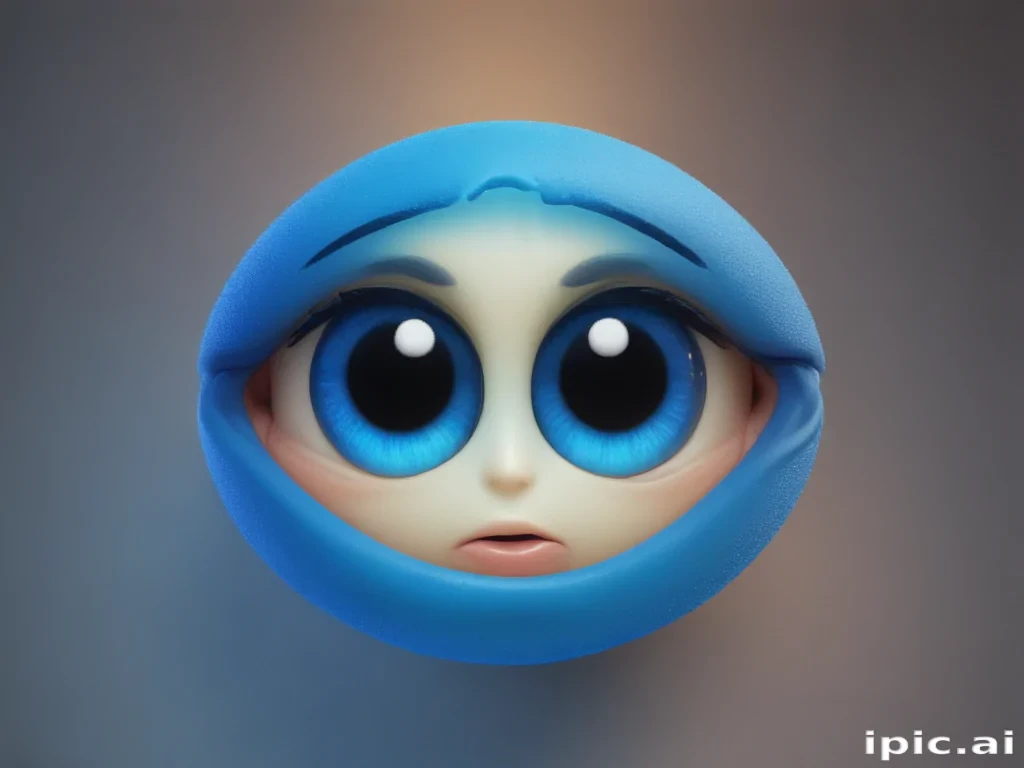 blue emoji