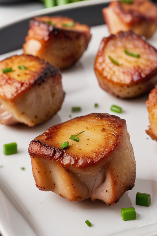 air fryer pork chop bites