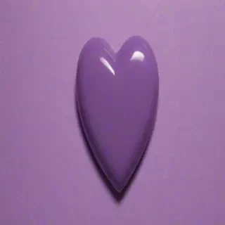 aesthetic purple heart