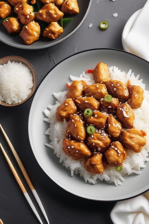 what to serve with orange chicken