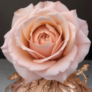 pastel rose gold aesthetic