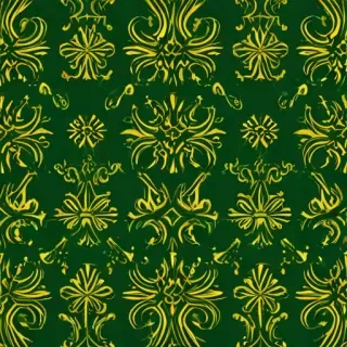 green and gold background