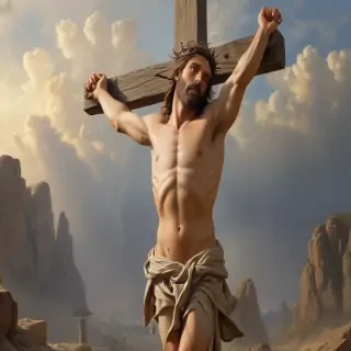 pics of jesus on the cross