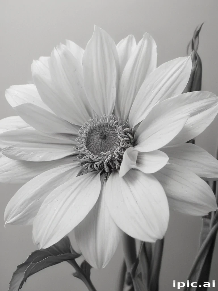 pencil drawings of flowers