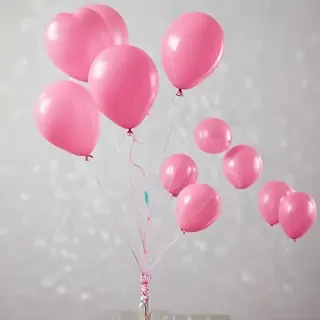 pink balloons png