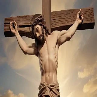 picture of jesus on the cross