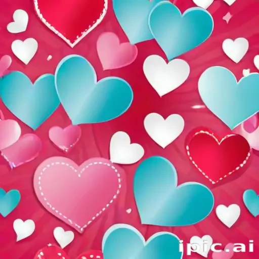 hearts wallpaper iphone