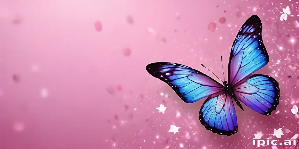 glitter butterfly wallpaper
