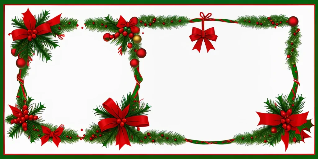 christmas clip art frames