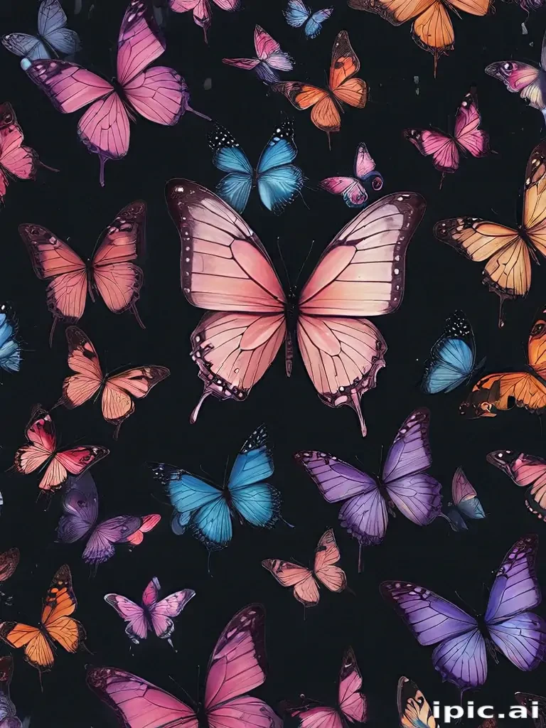 aesthetic butterfly backgrounds
