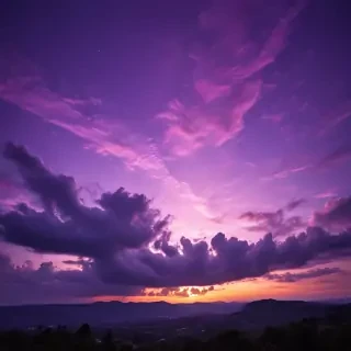 purple sky wallpaper