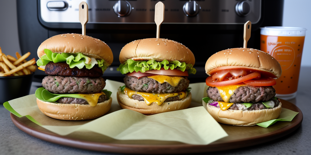 impossible burgers in air fryer