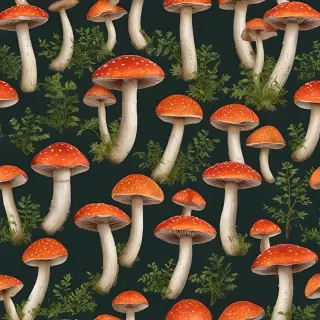 mushroom transparent