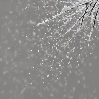 snow falling png