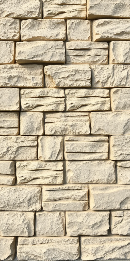 Create a highly detailed texture of a stone wall with rectangular blocks, captured using a DSLR camera at f/8 aperture, ISO 100, 50mm lens, straight-on view, natural lighting, high resolution.