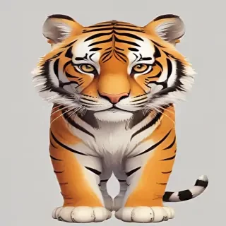 tiger cartoon tiger
