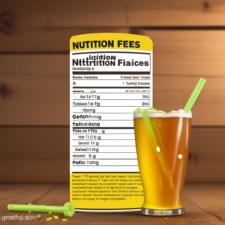 twisted tea rocket pop nutrition facts