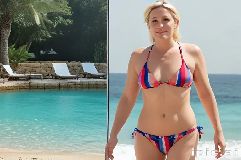 le pen bikini