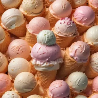 ice cream background