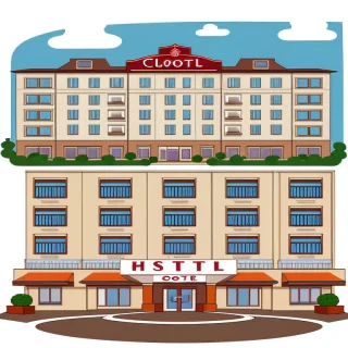 clipart of hotel