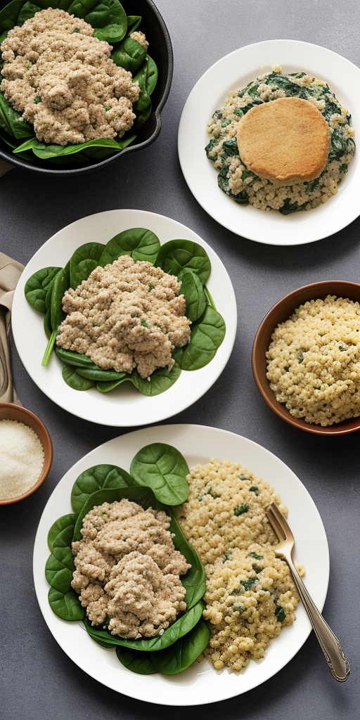 ground turkey with spinach recipes