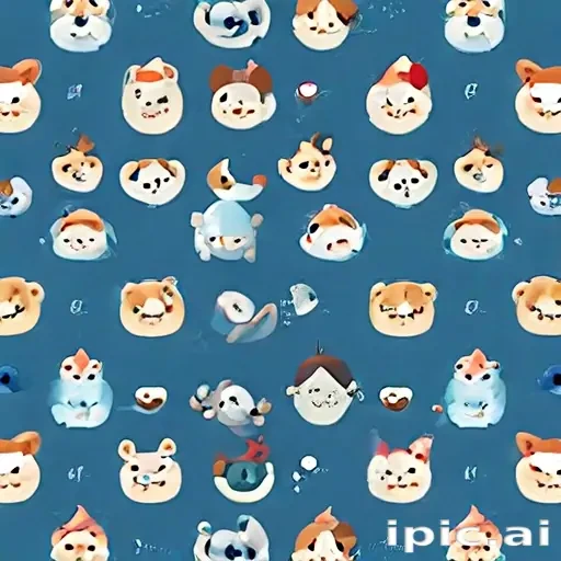cute blue background