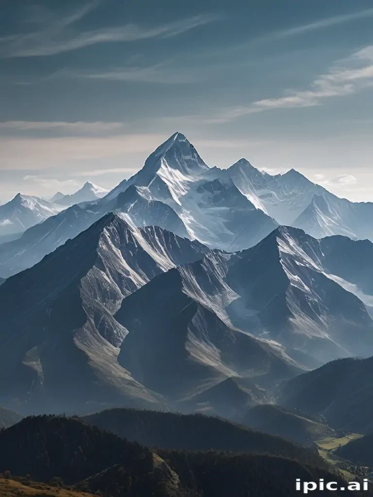 transparent mountains