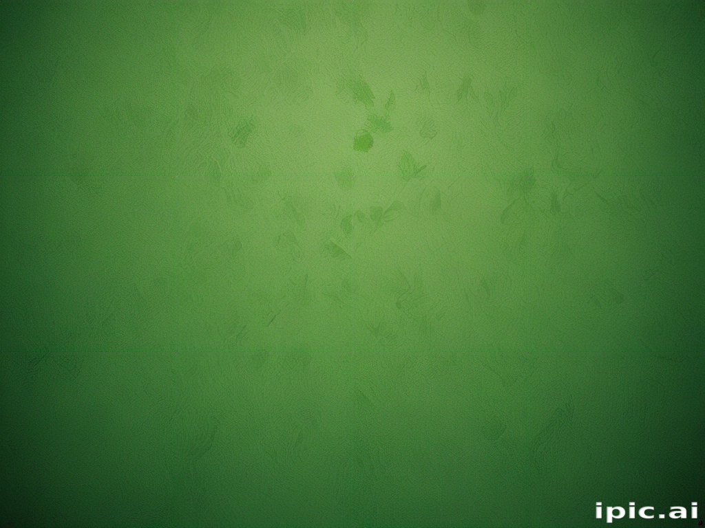 Vibrant Green Textured Background with Subtle Patterns and Depth