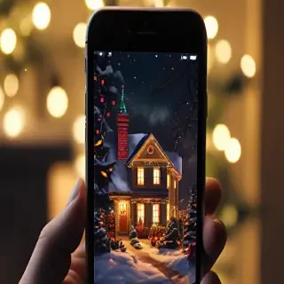 aesthetic christmas iphone backgrounds