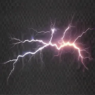 lightning bolt transparent