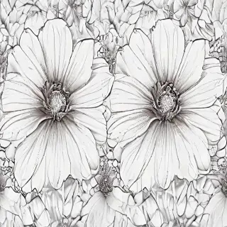 flower line art