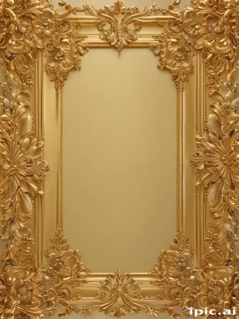 golden border