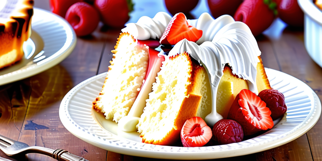 2 ingredient angel food cake and pie filling