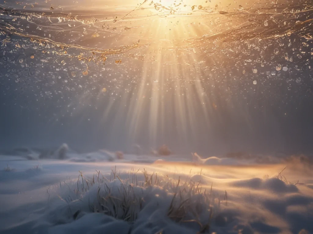 january background