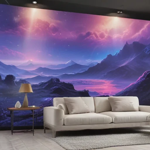 holographic wallpaper