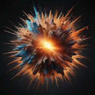 explosion transparent background