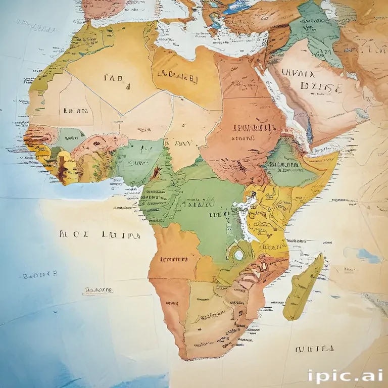 map of africa