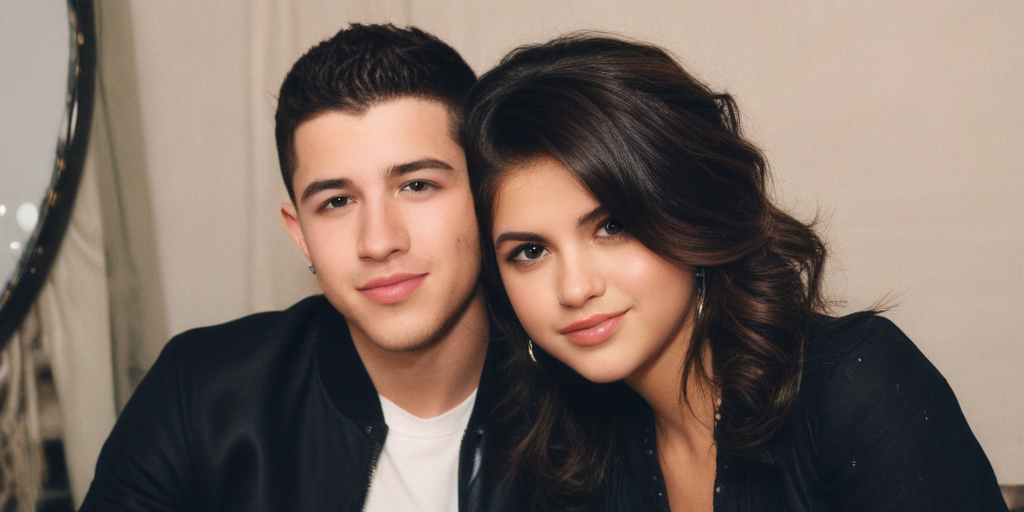 selena gomez with nick jonas
