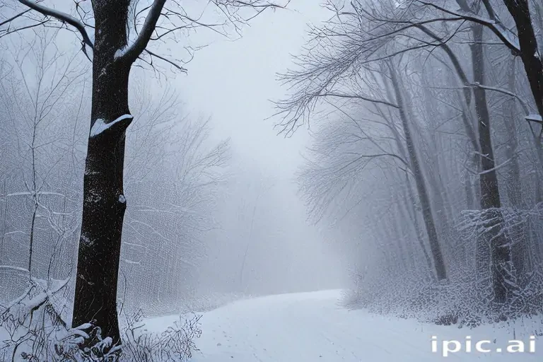 snowing iphone wallpaper