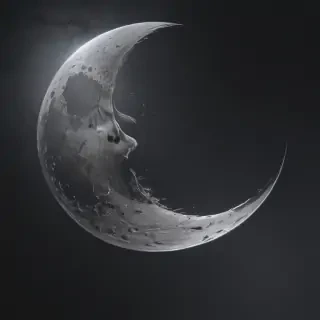 crescent moon transparent background