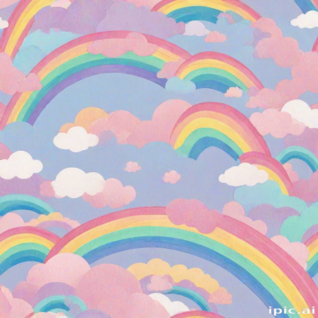 rainbow wallpapers pastel