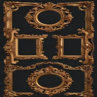 vintage frames png