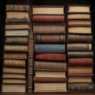 stacked books clip art