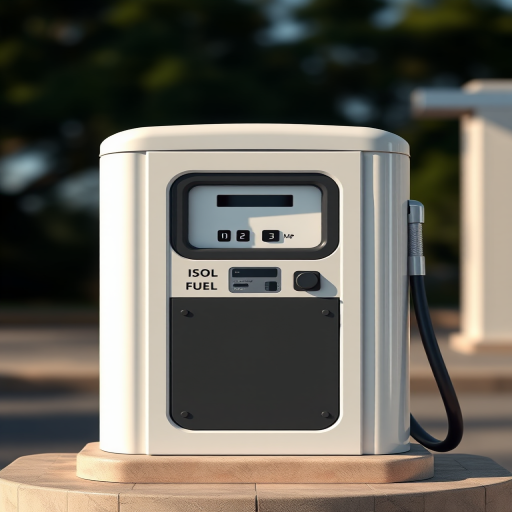 Create a high-resolution image of a fuel pump icon with a clean design, using a DSLR camera type, aperture set to f/8 for depth of field, ISO 100 for clarity, and a focus distance of 50mm to capture fine details.
