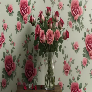 flowers and roses wallpaper