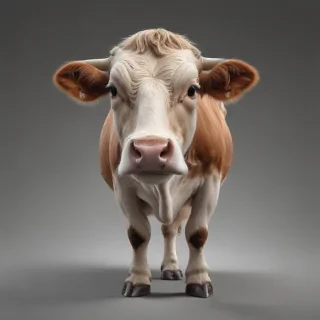 transparent cow png