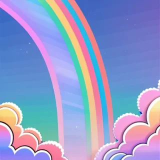 aesthetic rainbow backgrounds