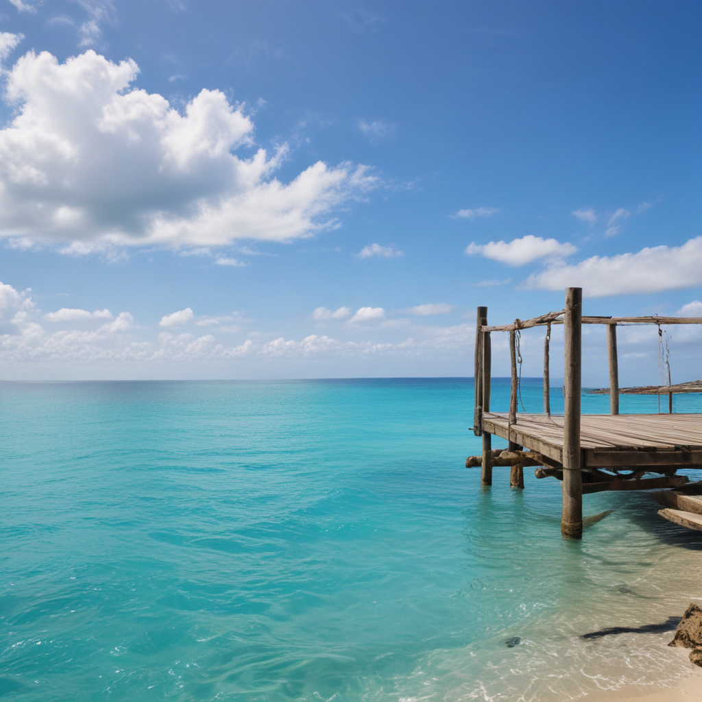 gates of heaven topical paradise blue water