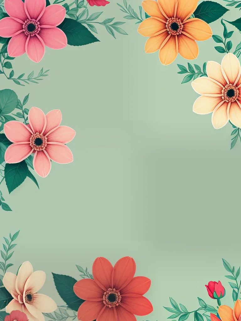 flower background for phone