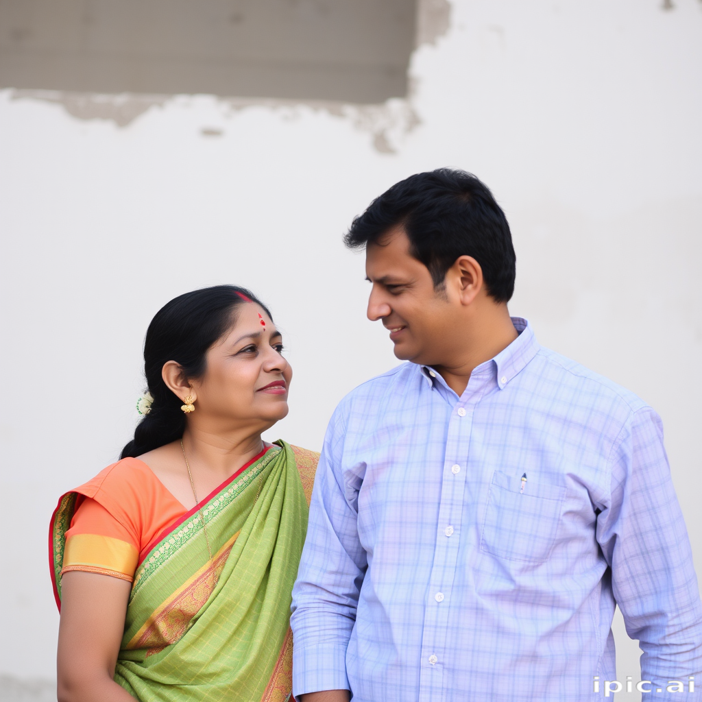 indian mom and son